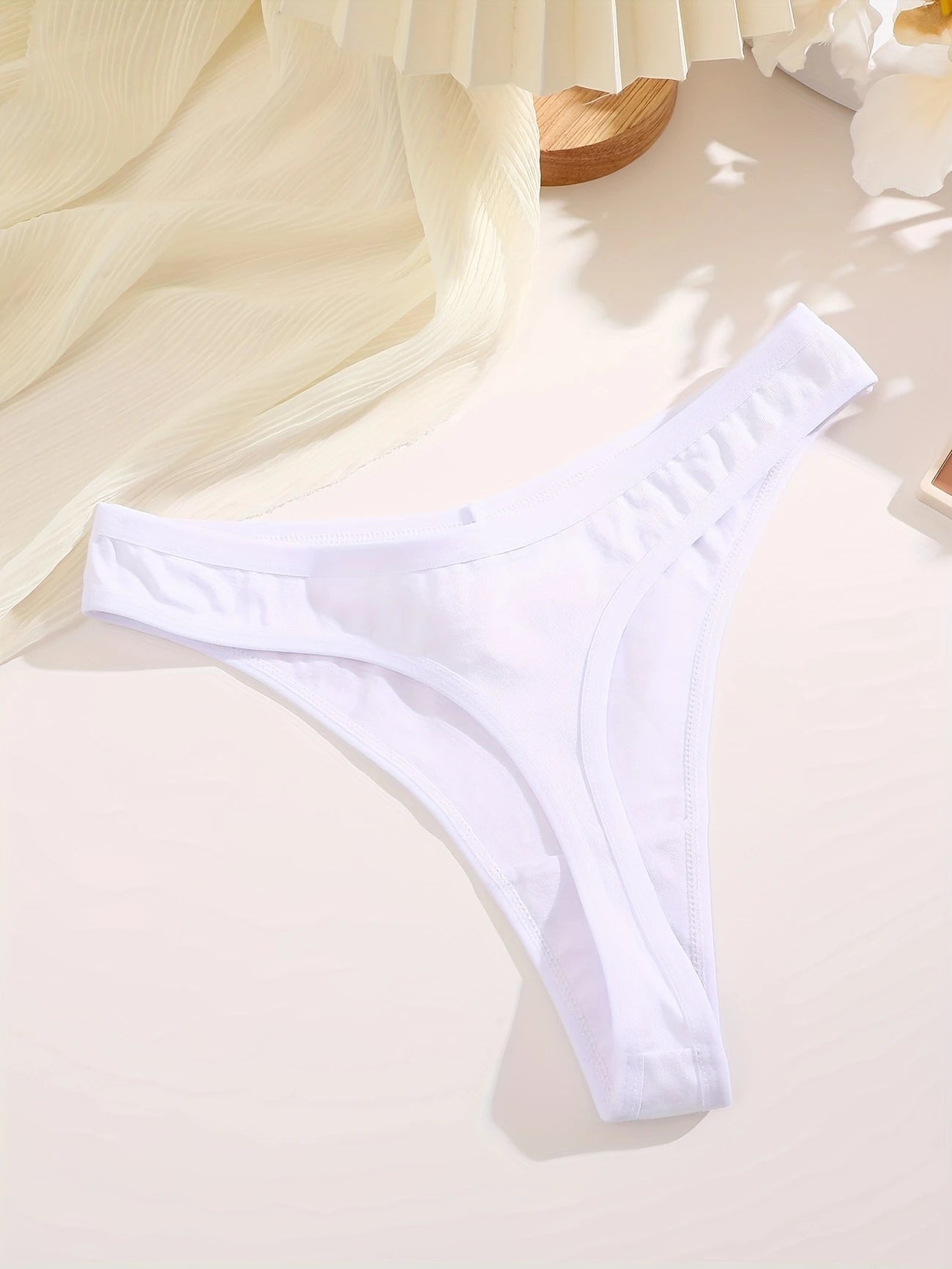 String Dentelle - Blanc