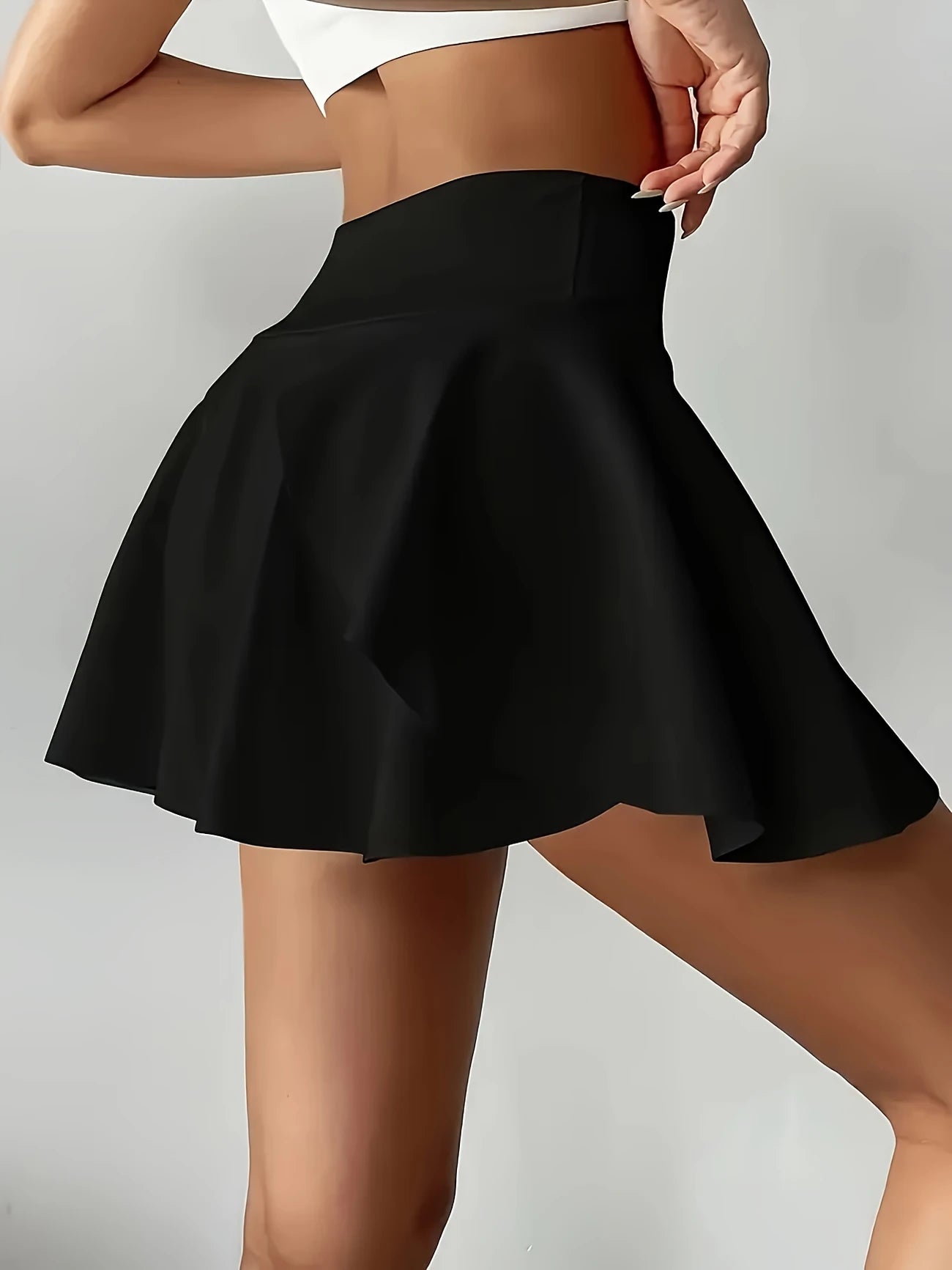 Jupe Courte Classique - Noir